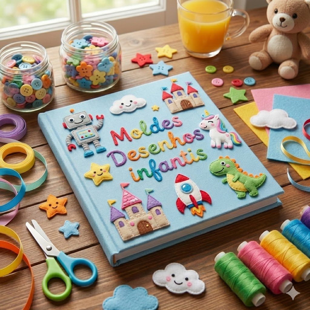 Moldes Desenhos Infantis